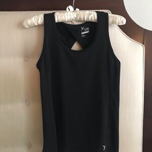 Old Navy Women’s Active Black Sleeveless Top XS keyhole back